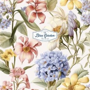 Füzet, tűzött, A4, vonalas, 80 lap, SHKOLYARYK "Flowers and plants", vegyes