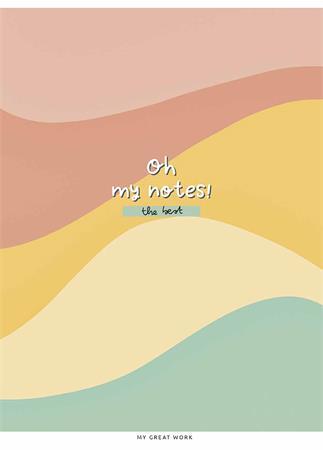 Füzet, tűzött, A5, vonalas, 80 lap, SHKOLYARYK "Oh my notes", vegyes 2 Füzet, tűzött, A5, vonalas, 80 lap, SHKOLYARYK "Oh my notes", vegyes