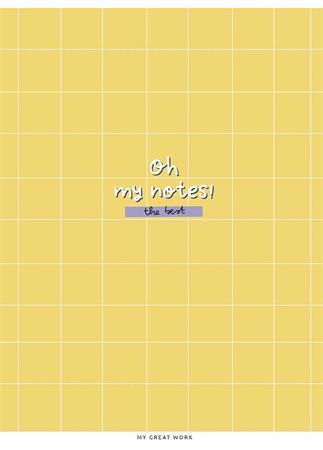 Füzet, tűzött, A5, vonalas, 80 lap, SHKOLYARYK "Oh my notes", vegyes 3 Kötött és tűzött füzetek A5