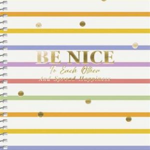 Spirálfüzet, A5, kockás, 80 lap, SHKOLYARYK, színes minták, vegyes