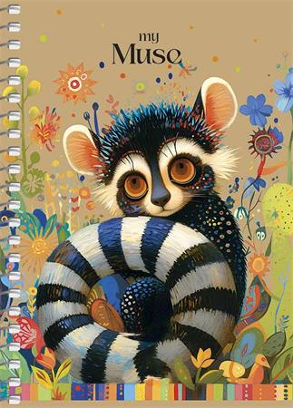 Spirálfüzet, A6, kockás, 80 lap, SHKOLYARYK "Spring Hope", vegyes 2 Spirálfüzet, A6, kockás, 80 lap, SHKOLYARYK "Spring Hope", vegyes