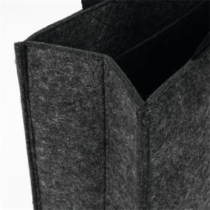 Irodai válltáska, M méret, 36x28x15 cm, SIGEL "Basic", sötétszürke