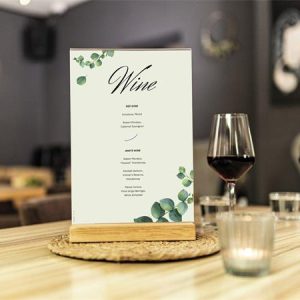 Előnyomott papír, kétoldalas, A5, 90 g. SIGEL "Eucalyptus"