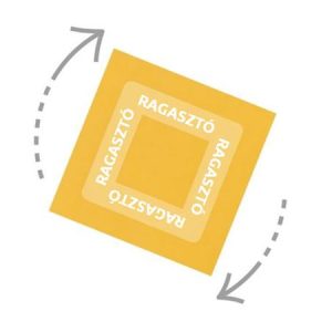 Egyedi formájú öntapadó jegyzettömbök