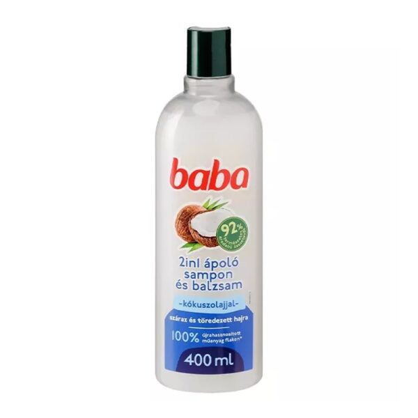 Sampon 400 ml Baba 2 in 1 kokuszolajjal i535333