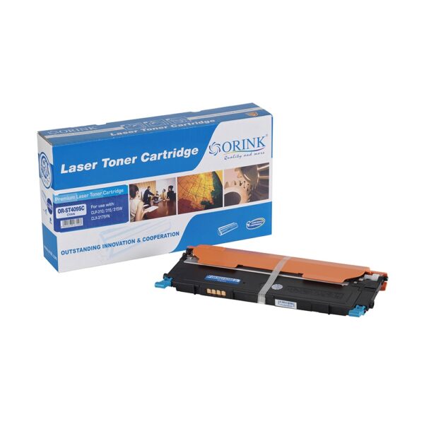 Samsung CLP310 315 toner cyan ORINK T409S i33619