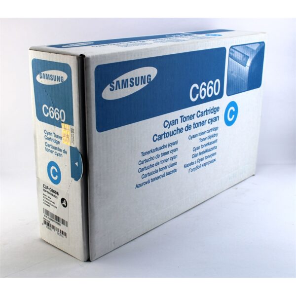 Samsung CLP610CLP660 toner ORIGINAL cyan 5K CLP C660B i16836