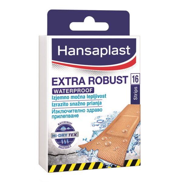 Sebtapasz ragtapasz vizallo 16 db doboz Hansaplast Extra Robust i255800