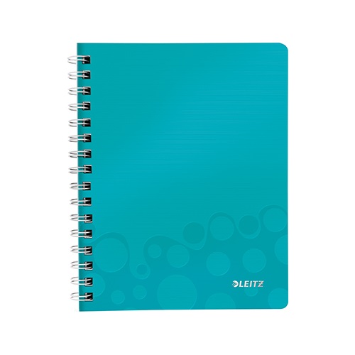 Spirálfüzet Leitz A/5 Wow kockás jégkék 1 Spirálfüzet Leitz A/5 Wow kockás jégkék