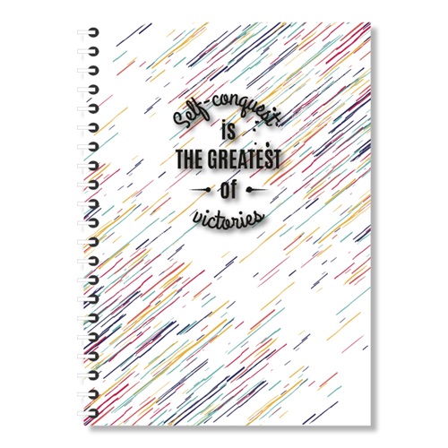 Spirálfüzet pd Inspiration A/4-100 lapos sima 2 Spirálfüzet pd Inspiration A/4-100 lapos sima - Image 2