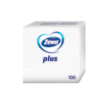 Szalvéta 1 rétegű fehér 100 lap/csomag Plus Zewa - Image 2