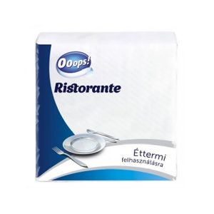 Szalvéta éttermi OOOPS! Ristorante 1 rétegű 600 lapos