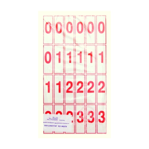 Szám és jelkártya II-IV. osztályos 1 Szám és jelkártya II-IV. osztályos