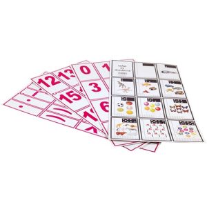 Szám és jelkártya I. osztályos