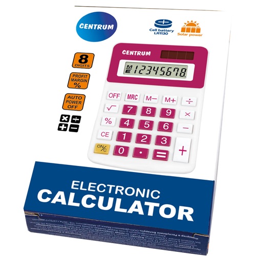 Számológép Centrum asztali 118x78x23 mm vegyes színek 4 Számológép Centrum asztali 118x78x23 mm vegyes színek - Image 4