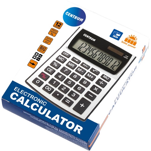 Számológép Centrum asztali 145x108x27 mm szürke 2 Számológép Centrum asztali 145x108x27 mm szürke - Image 2