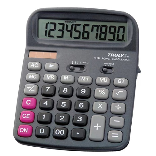 Számológép Truly asztali 730-12 1 Számológép Truly asztali 730-12