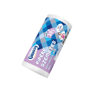 Szemeteszsák pipere 10 liter 34 x 44 cm 40 db/tekercs fehér