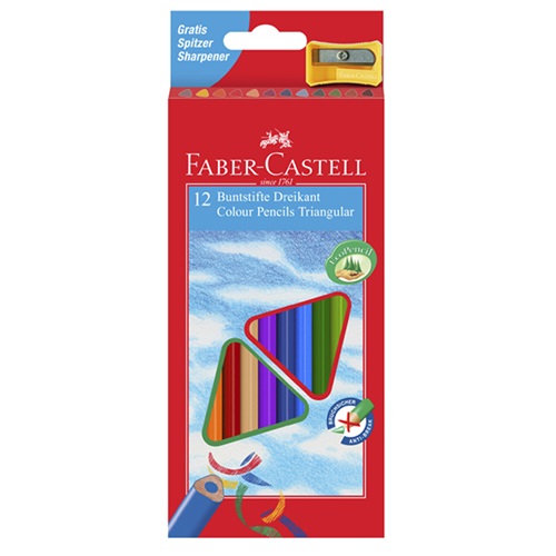 Színes ceruza Faber-Castell 12 db-os klt. 1 Színes ceruza Faber-Castell 12 db-os klt.
