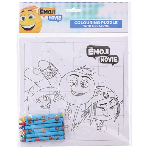 Színezhető puzzle 16db-os + 6db zsírkréta Emoji 1 Színezhető puzzle 16db-os + 6db zsírkréta Emoji