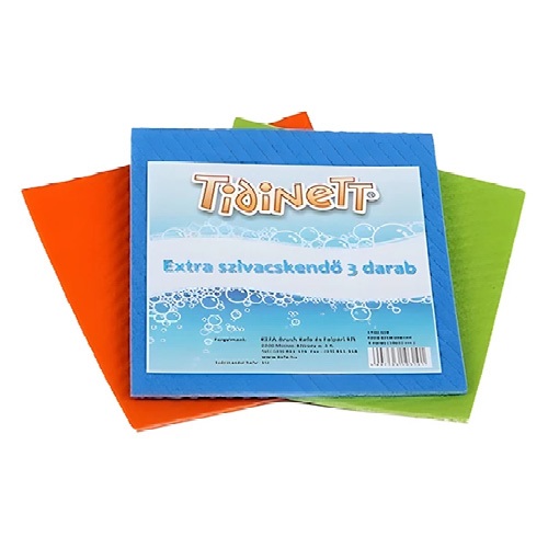 Szivacskendő KEFA Tidinett extra 18x20 cm 3 db-os 1 Szivacskendő KEFA Tidinett extra 18x20 cm 3 db-os