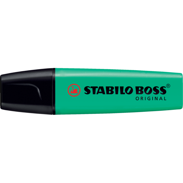 Szovegkiemelo 2 5mm vagott hegyu STABILO BOSS 70 51 turkiz i112695