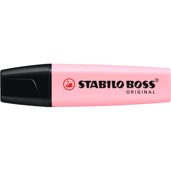 Szovegkiemelo 2 5mm vagott hegyu STABILO BOSS Pastel 70 129 pink i112765