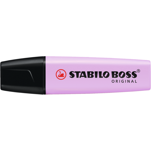 Szovegkiemelo 2 5mm vagott hegyu STABILO BOSS Pastel 70 155 orgona i112775