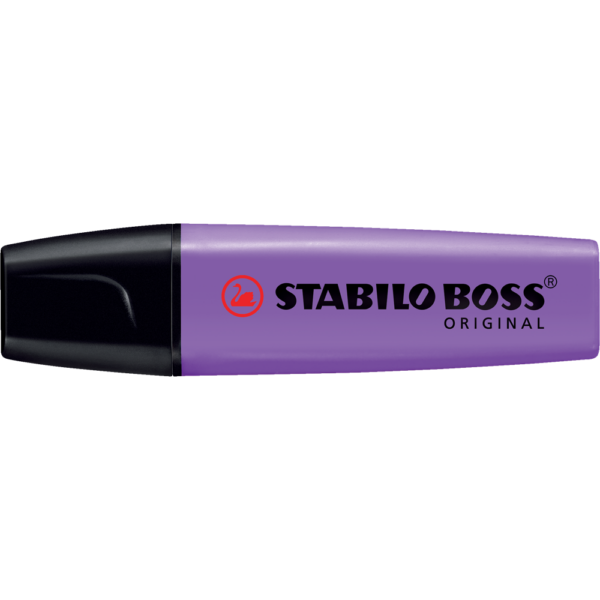 Szovegkiemelo 2 5mm vagott hegyu STABILO Boss original lila i598185