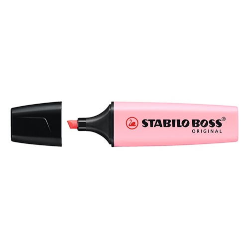 Szövegkiemelő Stabilo Boss Original pastel pink 1 Szövegkiemelő Stabilo Boss Original pastel pink