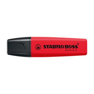 Szövegkiemelő Stabilo Boss Original red