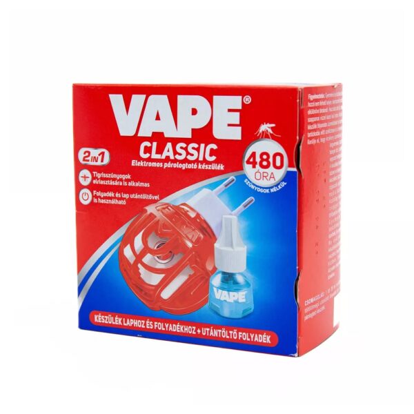 Szunyogriaszto elektromos keszulek lapkahozfolyadekhoz szunyogirto folyadek 60 ej Classic VAPE i541430