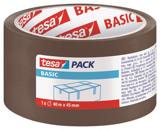 Csomagolószalag, 45 mm x 40 m, TESA "tesapack® Basic", barna 1 TESA