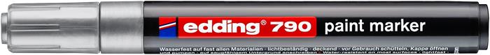 Lakkmarker, 2-3 mm, EDDING "790", ezüst 1 EDDING
