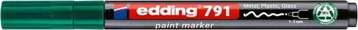 Lakkmarker, 1-2 mm, PCR, EDDING "791", zöld 1 EDDING