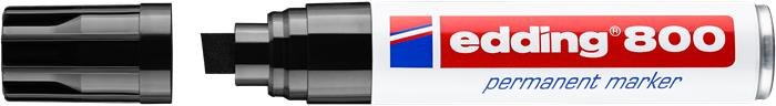 Alkoholos marker, 4-12 mm, vágott, EDDING "800", fekete 2 Alkoholos marker, 4-12 mm, vágott, EDDING "800", fekete