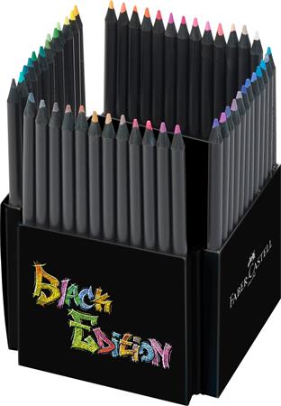 Színes ceruza készlet, háromszögletű, FABER-CASTELL "Black Edition", 50 különböző szín 2 Színes ceruza készlet, háromszögletű, FABER-CASTELL "Black Edition", 50 különböző szín