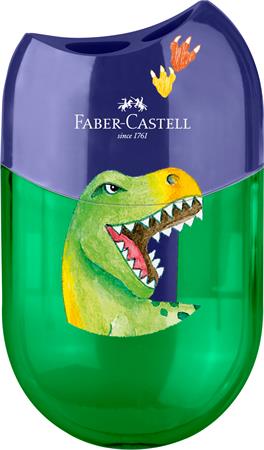 Hegyező display, kétlyukú, tartályos, FABER-CASTELL, dinoszaurusz 1 FABER-CASTELL