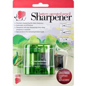 Hegyező, asztali, elemes, ICO "Süni"