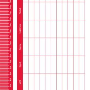 Füzet, tűzött, A5, lecke, 32 lap, ICO "Süni", vitorlás