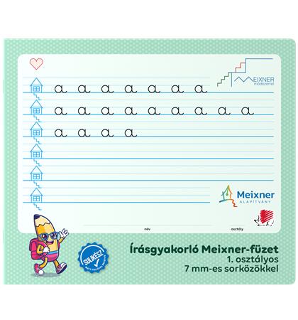 Füzet, tűzött, 235x280 mm, álló, 32 lap, 1. osztály, ICO "Süni Meixner" 2 Füzet, tűzött, 235x280 mm, álló, 32 lap, 1. osztály, ICO "Süni Meixner"