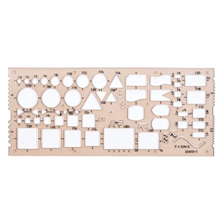 Elektronikai sablon, műanyag, KOH-I-NOOR "703071" 2 Elektronikai sablon, műanyag, KOH-I-NOOR "703071"