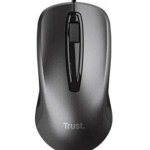 Egér, vezetékes, optikai, TRUST, fekete