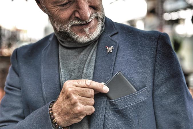 Bankkártyatartó, műbőr, 10 db-os, RFID védelemmel, TROIKA, fekete 3 Exclusive bankkártya- és névjegykártyatartók