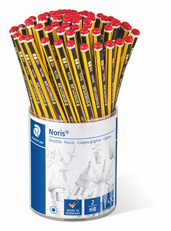 Grafitceruza display, HB, hatszögletű, STAEDTLER "Noris" 1 STAEDTLER