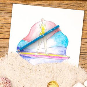 Akvarell színes ceruzák