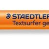 Szövegkiemelő, 3 mm, zselés, STAEDTLER "Textsurfer Gel 264", narancssárga