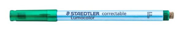 Alkoholmentes marker, OHP, 0,6 mm, STAEDTLER "Lumocolor® 305 F", zöld