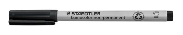 Alkoholmentes marker, OHP, 0,4 mm, STAEDTLER "Lumocolor® 311 S", fekete