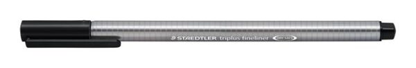 Tűfilc, 0,3 mm, STAEDTLER "Triplus 334", fekete